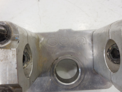 cobra 50 upper Triple Clamp Handlebars Steering 2005