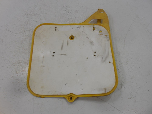 Suzuki RM 250 1990 Front Number Plate OEM