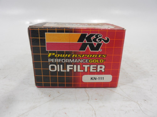 K&N Oil Filter Power Sports Performance Gold KN-111 Honda 154A1-415-000