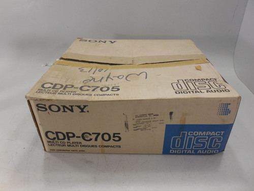 Sony CDP-C705 5 Disc CD Player Changer