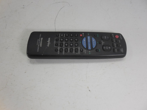 SHARP VCR PLUS+ RRMCG0120AJSA MULTI-DEVICE REMOTE CONTROL