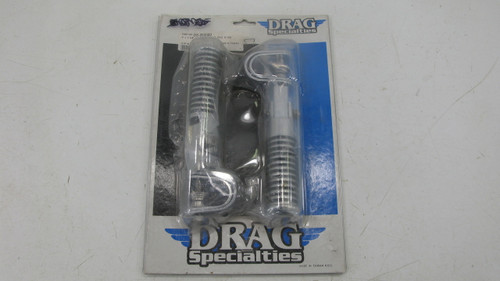 Drag Specialties O-Ring Motorcycle Footpegs for 1"-1-1/4" Tubes/Highway Bars