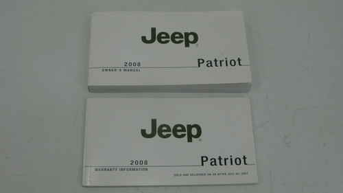 Jeep Patriot 2008 Owners Manual