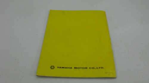 Yamaha XS1100SF  LIT-11616-01-13 Service Manual Supplementary