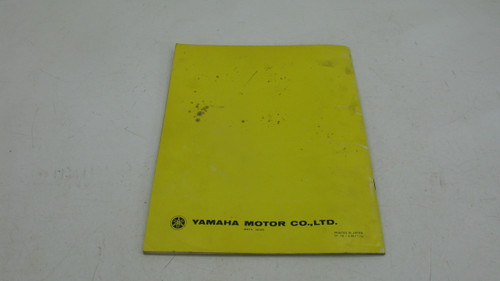 Yamaha XS750SE Service Manual Supplementary  LIT-11616-00-90