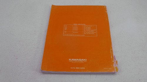 Kawasaki KE175 99924-1020-04 Service Manual