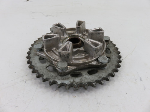Honda CBR929 954 42615-MCF-000 FLANGE SUB-ASSY., RR. DRIVEN Sprocket Carrier