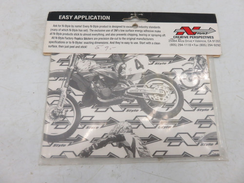 N Style Factory Replica Decals Stickers Motorcross Supercross Motorcycle