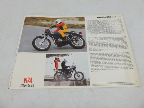 Rapita 250 Montesa Viva Brochure