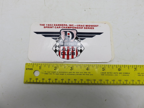 USAC Midwest Sprint Car Championship Series Sticker Danner's Inc.
