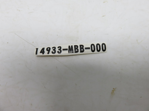 Honda 14933-MBB-000 SHIM, TAPPET (2.00) Genuine OEM