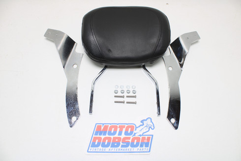Respaldo O Sissy Bar Para Yamaha V-Star XVS 400 Y 650 Classic (Modelos 1998-2013) - Cromado