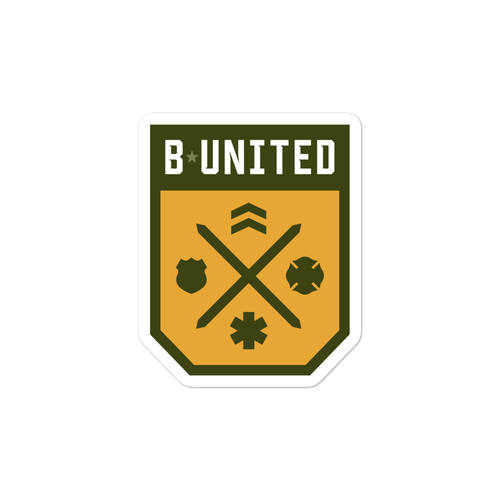 BUnited Sticker