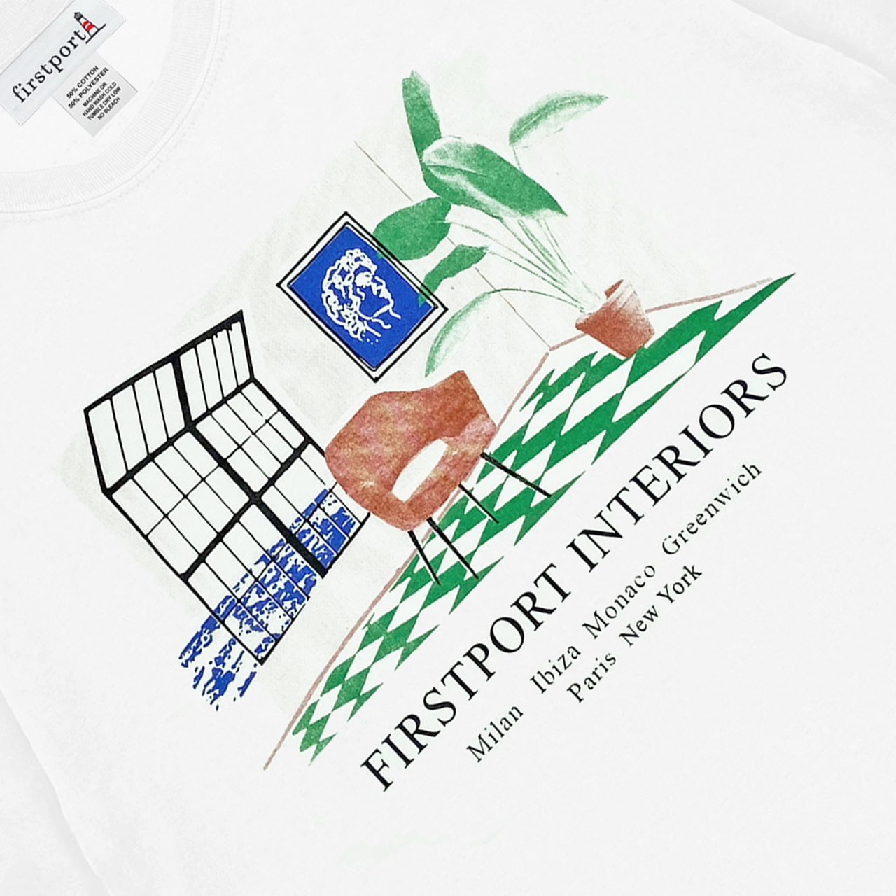 Firstport Interiors T-shirt - White