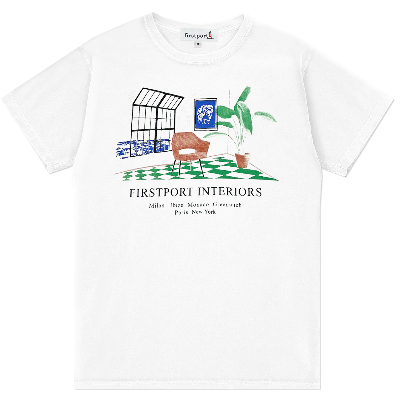 Firstport Interiors T-shirt - White