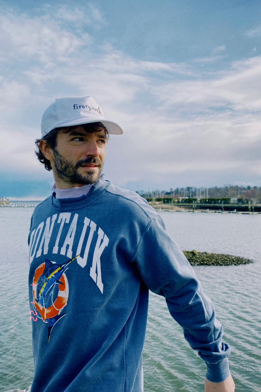 Weathered Series Montauk Swordfish Crewneck - firstport