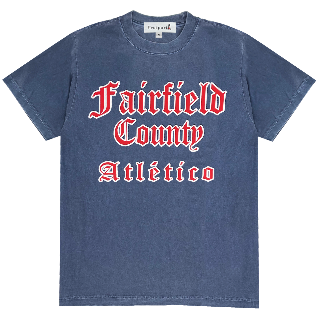Fairfield Atlético T-Shirt - Dark Denim