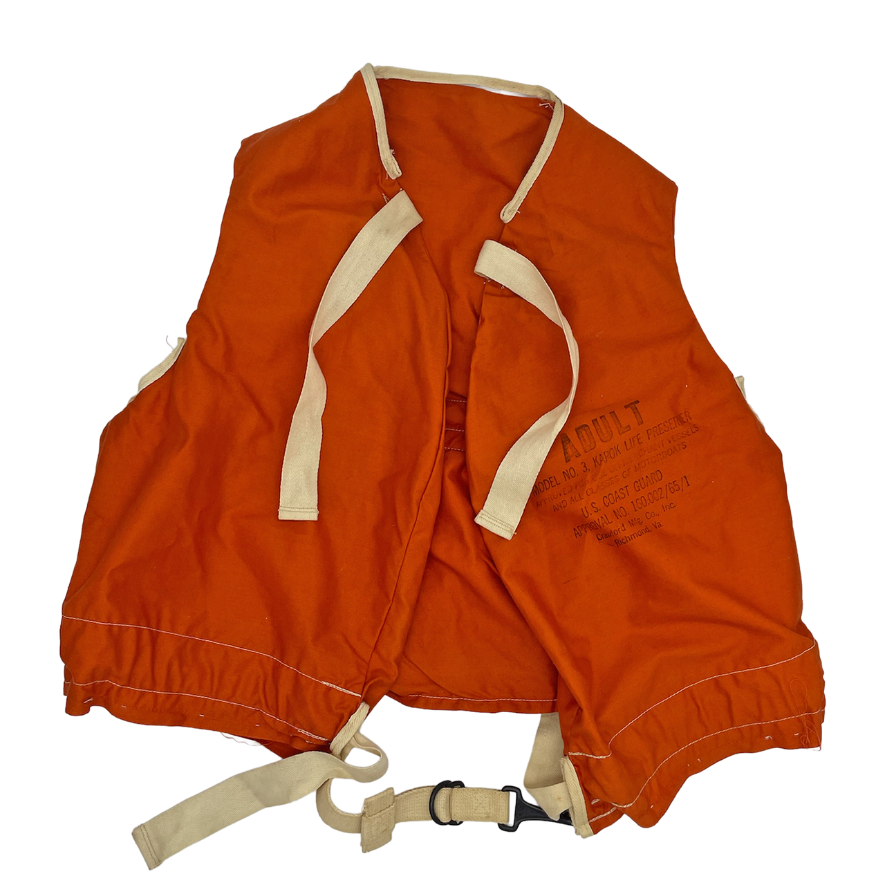 トップス US.NAVY 80s LIFE PRESERVER VEST トップス US.NAVY 80s LIFE PRESERVER VEST DEADSTOCK】80s US Navy