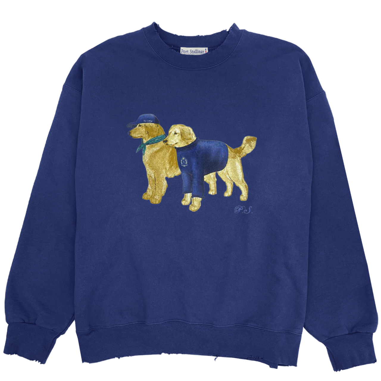 Firstport x Lunden & Olivia Retrievers Crewneck - Navy (PRE-ORDER