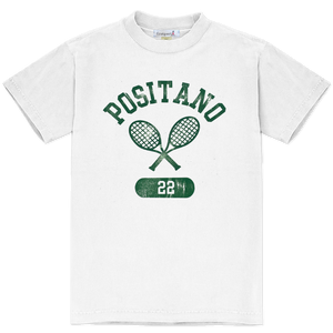Positano Tennis T-shirt - White Positano Tennis T-shirt - White
