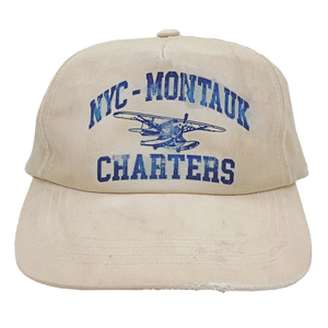 Weathered Series NYC-Montauk Charters Over-dye Cap Weathered Series NYC-Montauk Charters Over-dye Cap