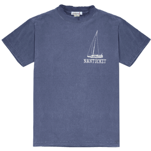 Nantucket Sail Essential T-shirt - Dark Denim