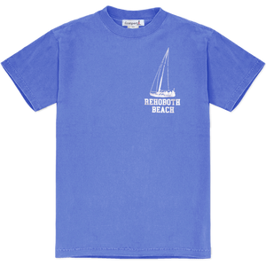 Rehoboth Beach Sail Essential T-shirt - Flo Blue