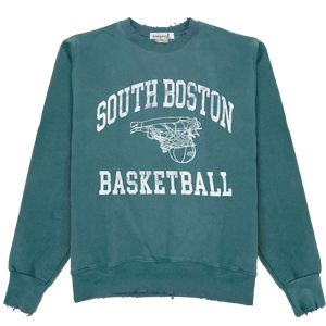 South Boston Basketball Rugged Crewneck - Cactus South Boston Basketball Rugged Crewneck - Cactus