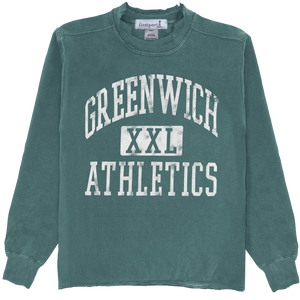 Greenwich Athletics Crewneck - Blue Spruce