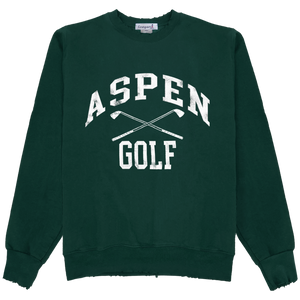 Aspen Golf Crewneck - Forest