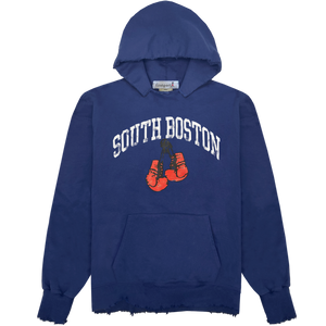 South Boston Boxing Hoodie - Navy