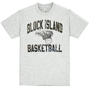 Block Island Basketball T-shirt - Ash