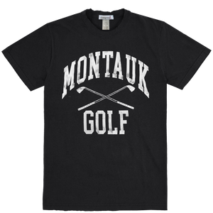 Montauk Golf T-shirt - Black