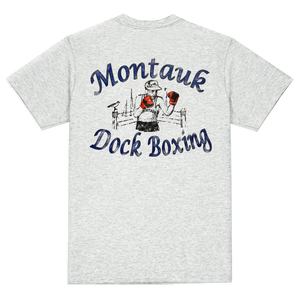 Montauk Dock Boxing T-Shirt - Ash
