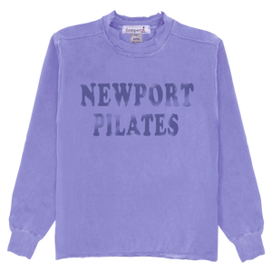 Newport Pilates Crewneck - Violet