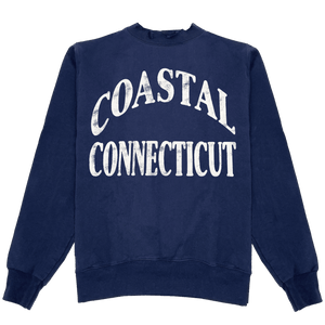 Coastal Connecticut Essential Crewneck -  Navy