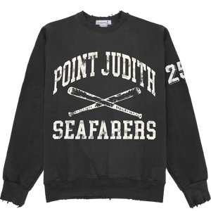 Point Judith Seafarers Crewneck - Black