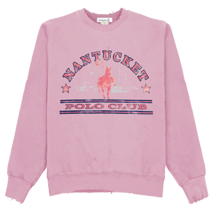 Nantucket Polo Club Crewneck - Mauve