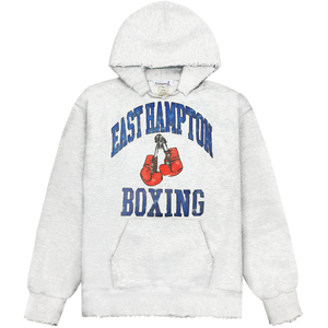 East Hampton Boxing Hoodie - Ash