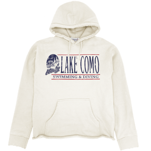 Lake Como Swimming & Diving Hoodie - Cream