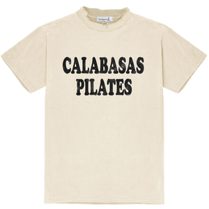 Calabasas Pilates T-Shirt - Cream