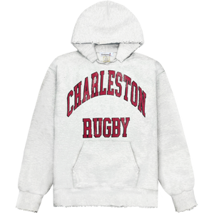 Charleston Rugby Rugged Hoodie - Ash