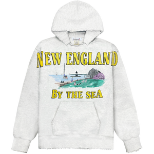 New England by the Sea™ Billboard Hoodie - Ash New England by the Sea™ Billboard Hoodie - Ash