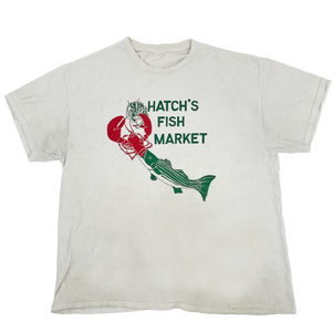 Hatch's Fish Market T-shirt- Size: Large Hatch's Fish Market T-shirt- Size: Large