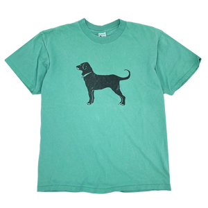 1997 The Black Dog Green T-Shirt - Size: XL 1997 The Black Dog Green T-Shirt - Size: XL