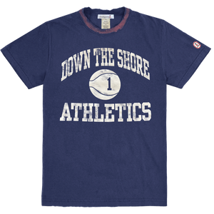 Down the Shore Athletics T-Shirt - Navy