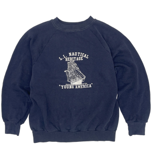 L.I. Nautical Heritage Crewneck - Size XXS