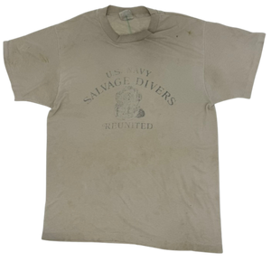 80s US Navy Salvage Divers Tee-Size: XL 80s US Navy Salvage Divers Tee-Size: XL