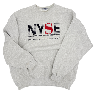 90s NYSE Crewneck- Size: L 90s NYSE Crewneck- Size: L
