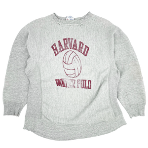 80s-90s Harvard Water Polo Crewneck- Size: L 80s-90s Harvard Water Polo Crewneck- Size: L